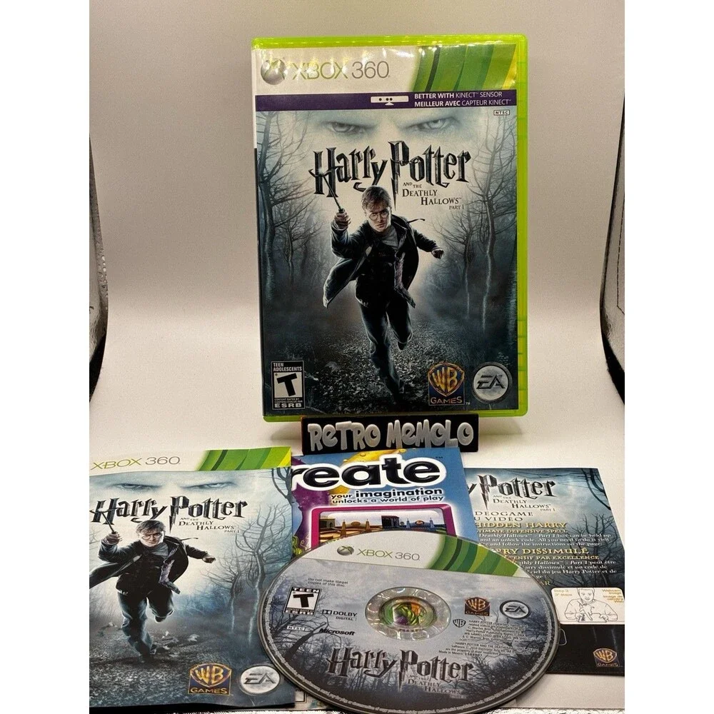 Harry Potter Deathly Hallows Part 1 Xbox 360 Game CIB